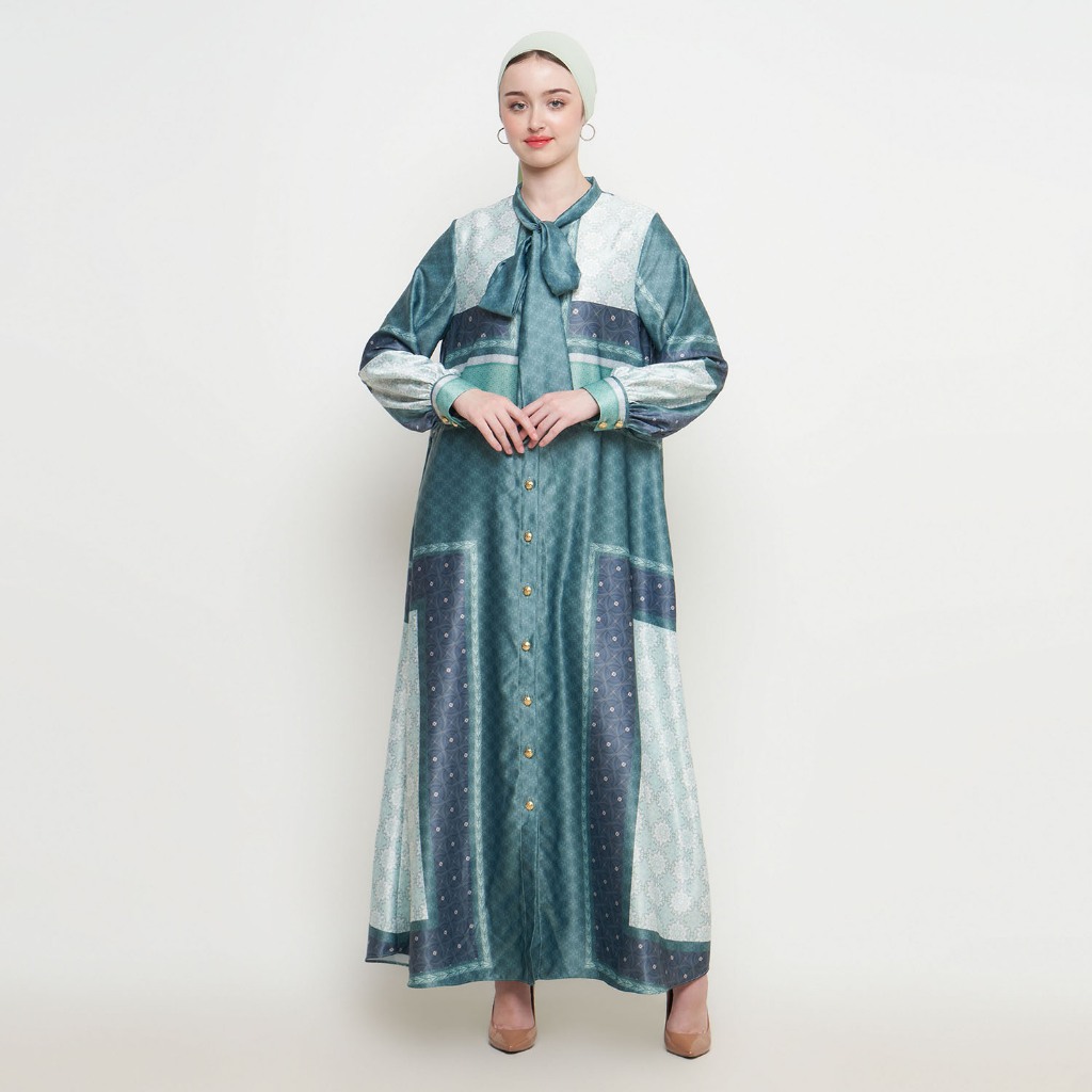 Kamilaa by Itang Yunasz Dress Meraki Green