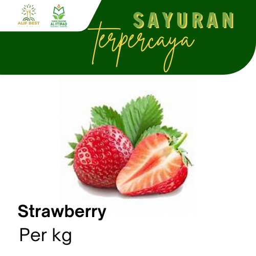 

STROBERI STRAWBERRY CIWIDEY SEGAR PER 1 KG