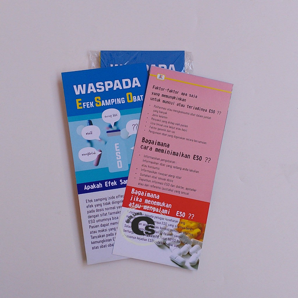 

Flyer Waspada Efek Samping Obat - Edukasi Penggunaan Obat - Apotek - Farmasi - Kesehatan