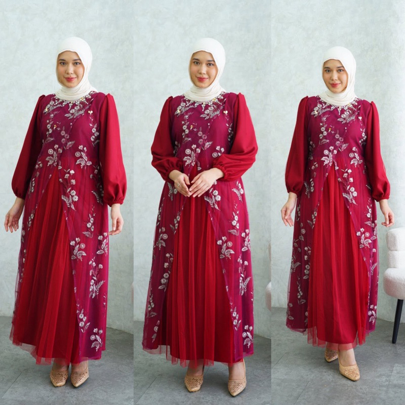 Raya dress 2025| Raya Dress maroon|Raya Dress Black series