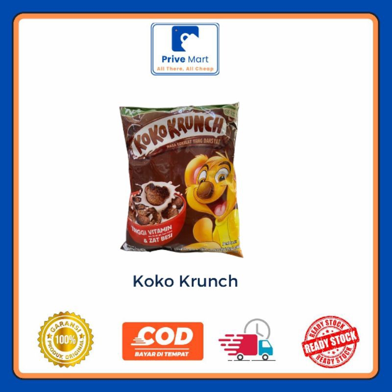 

KokoKrunch Sereal Sarapan Rasa Cokelat 70g Prive Mart