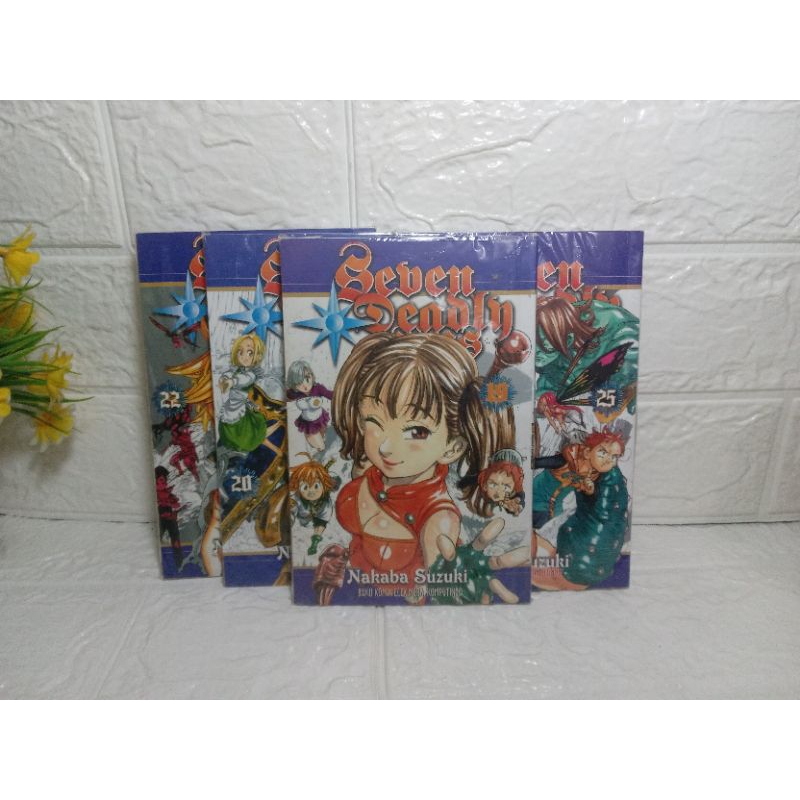 komik cabutan Seven Deadly Sins vol 1 2 7 20 21 24 26 35