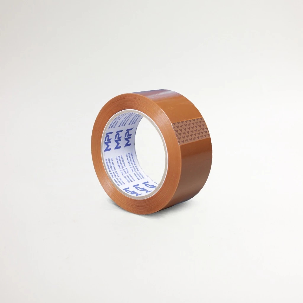 

gk PROMO LAKBAN BENING - LAKBAN COKLAT MPI 45MM X 100 YARD MURAH 1 SLOP ISI 6 PCS