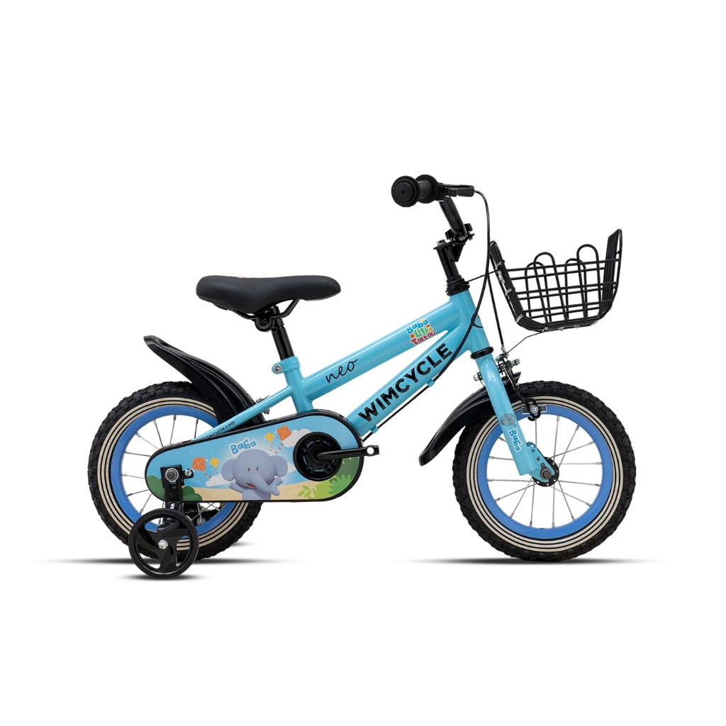 Sepeda Anak 12" Wimcycle NEO Baba Lili Tata 12" | Sepeda Anak 12" Dengan Roda Bantu