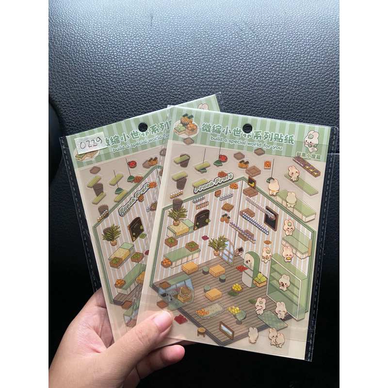 

0229 3D sticker fresh fruits