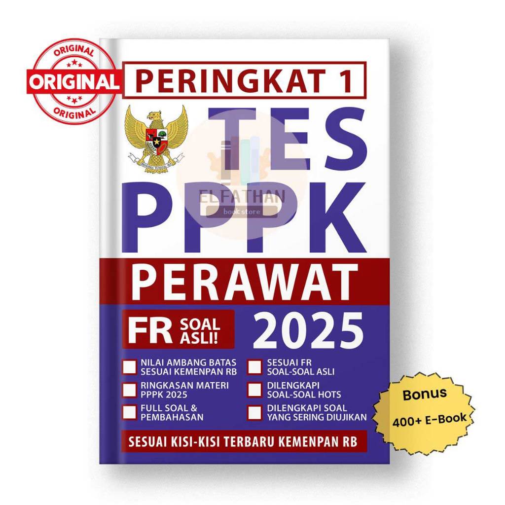 Buku PPPK Perawat 2025 Original