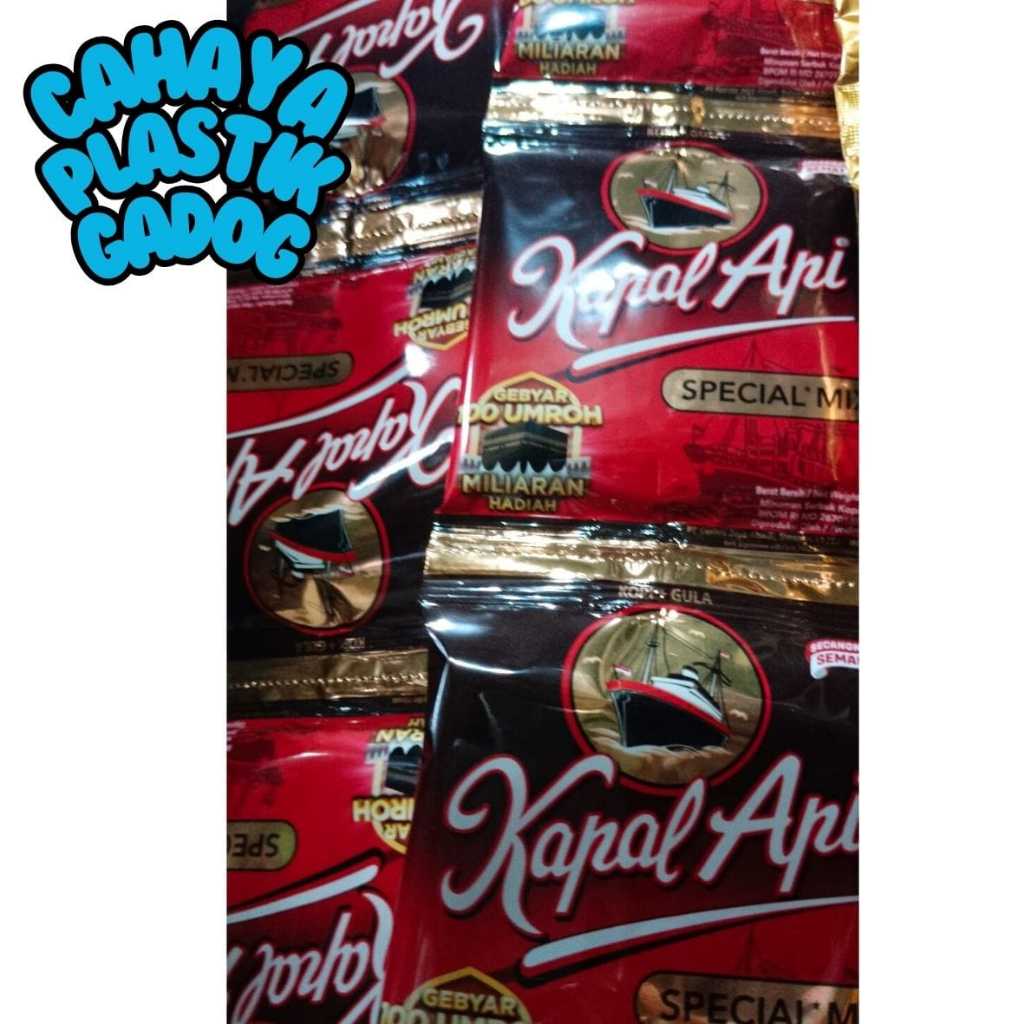

Kopi Kapal Api Bubuk Special Mix Instan 1 Renceng 10 Sachet