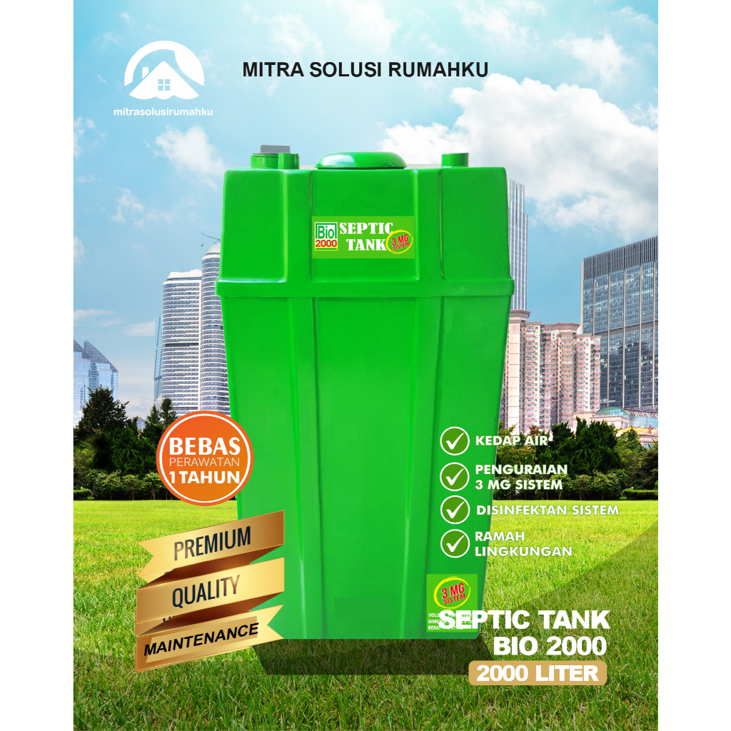 Septic Tank Bio 2000- 2000 Liter