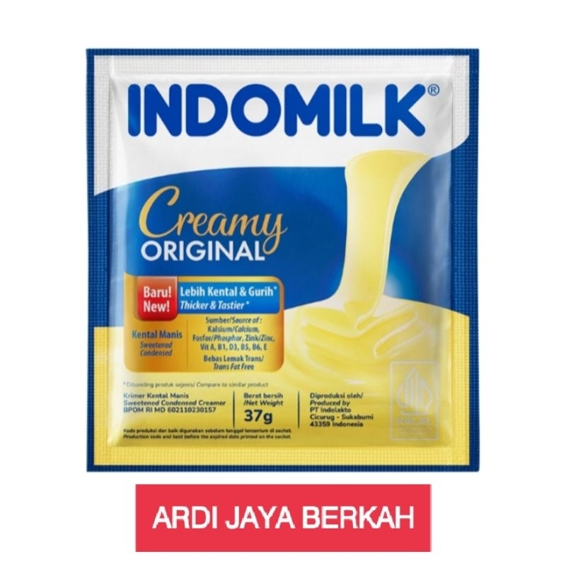 

Indomilk Kental Manis Renceng 6 x 37g