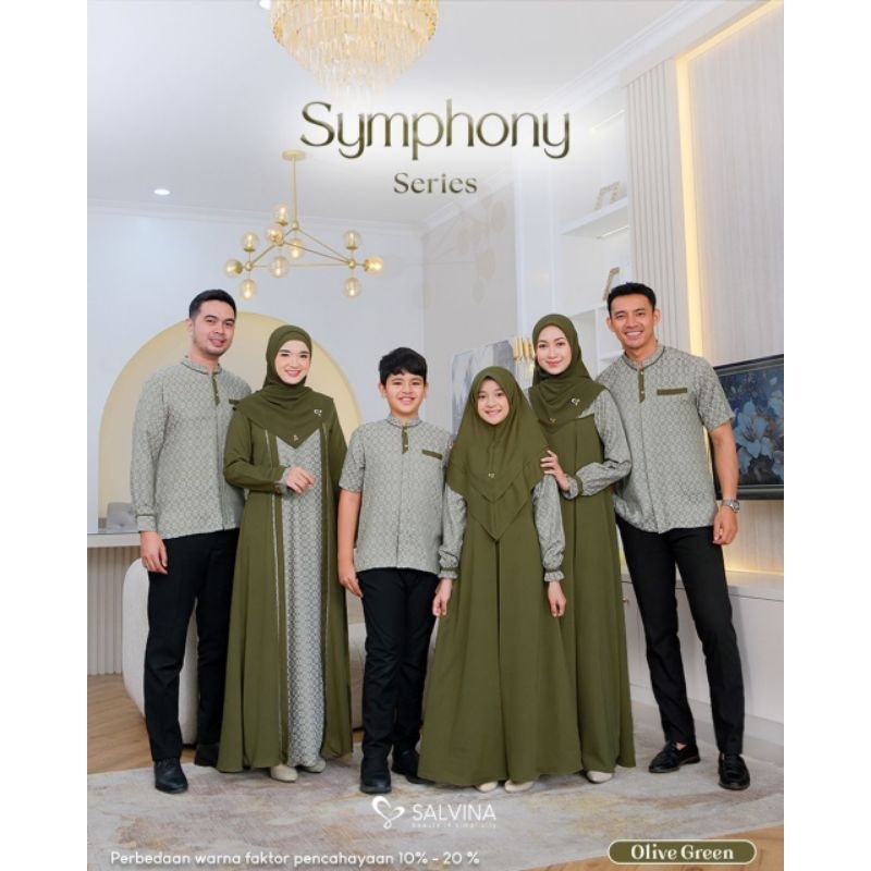 [READY]SYMPHONY SERIES SARIMBIT 2025 BY SALVINA HIJAB || GAMIS & KOKO || SARIMBIT KELUARGA TERBARU |