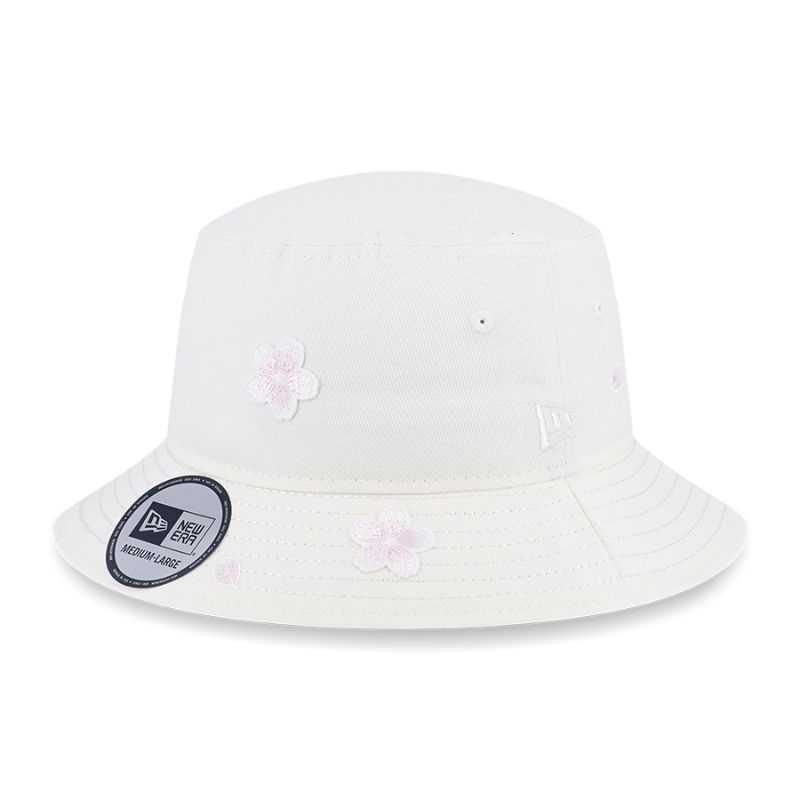 Topi New Era Cap Floral Chrome White Women Original