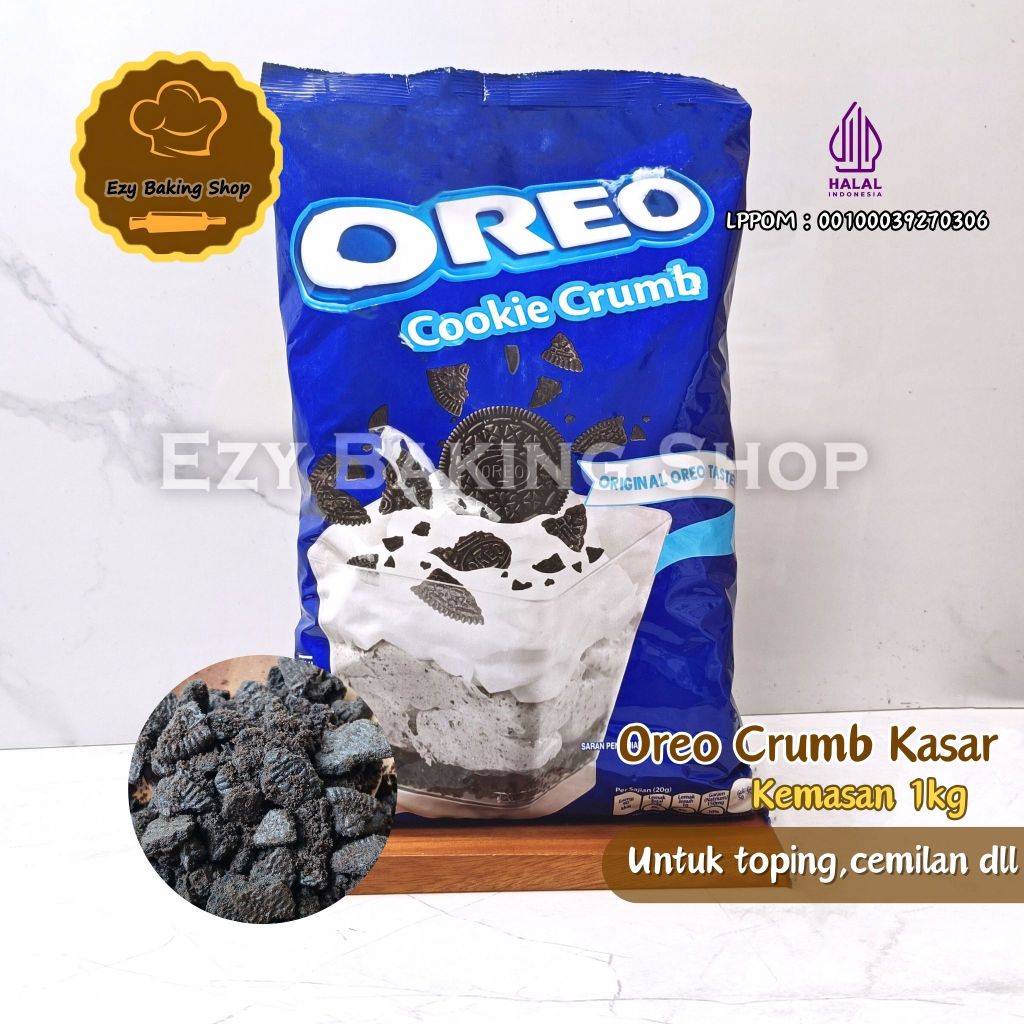 

Oreo Cookie Crumb 1kg ASLI