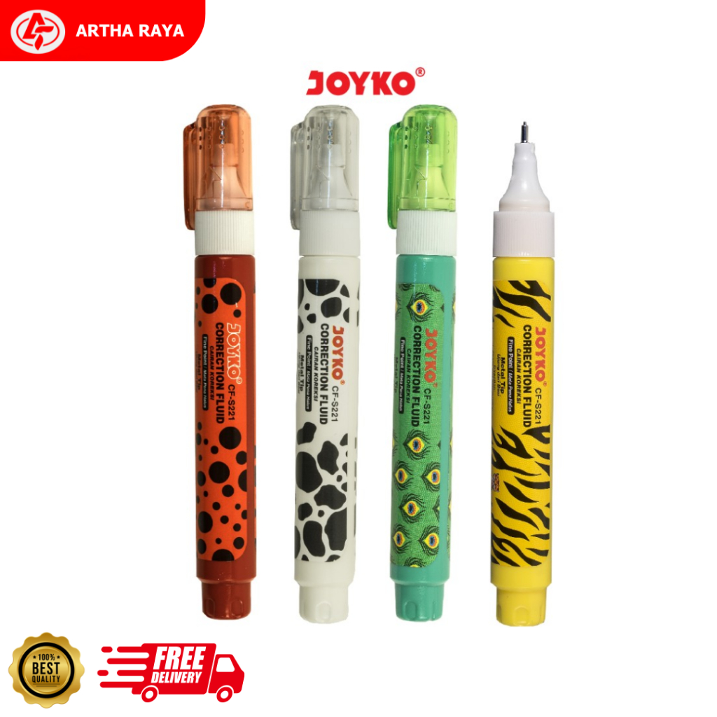 

Correction Fluid Cairan Koreksi Penghapus Cair Joyko CF-S221