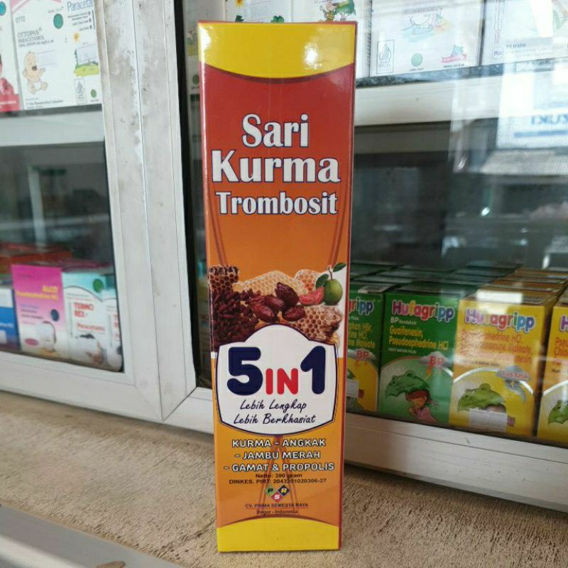 

Sari Kurma Trombosit Prima Herbal 390 gram