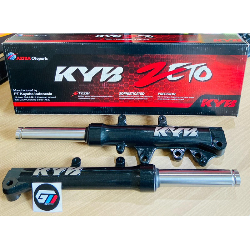 SHOCK BREAKER DEPAN MOTOR NMAX NEW / NMAX OLD / N MAX / N-MAX KYB ZETO FRONT FORK KYOS-FF1080 HZ ORI