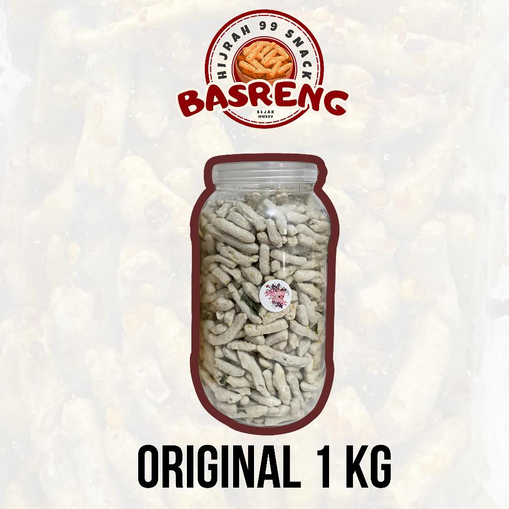 

Hijrah 99 Snack - Basreng daun jeruk original 1 Kg - produk dapur rumahan