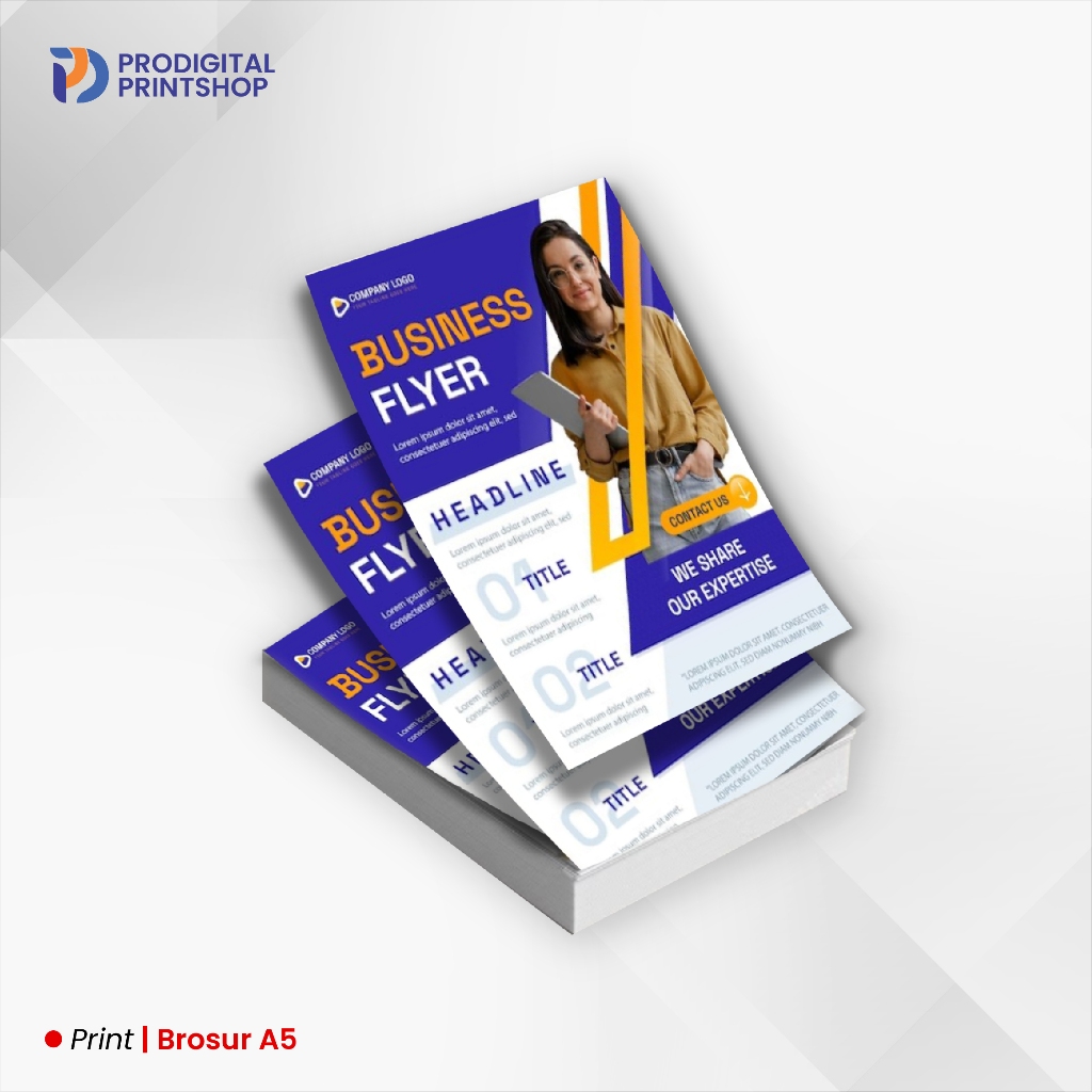 

BROSUR / FLYER, BAHAN ART PAPER 150 GR, UKURAN A3, A4, A5, A6