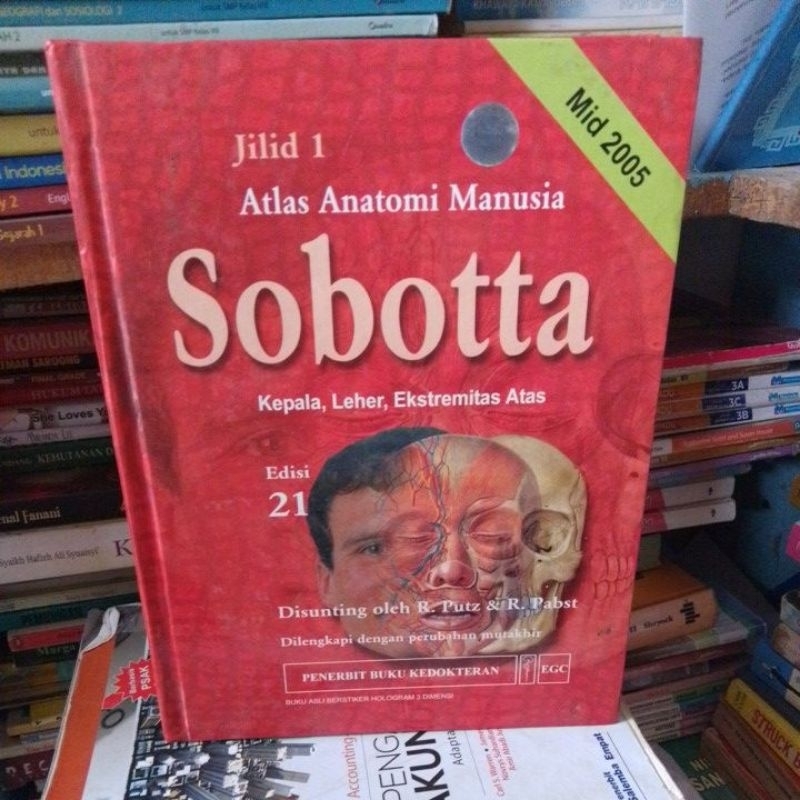 atlas anatomi manusia sobotta jilid 1 edisi 21 (original)