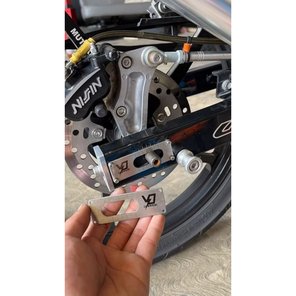 RRT COVER PLAT GARNIS MANISAN AS RODA SWING ARM UNITRAK NINJA R RR SS KIS BPRO RX KING MX TIGER STAI