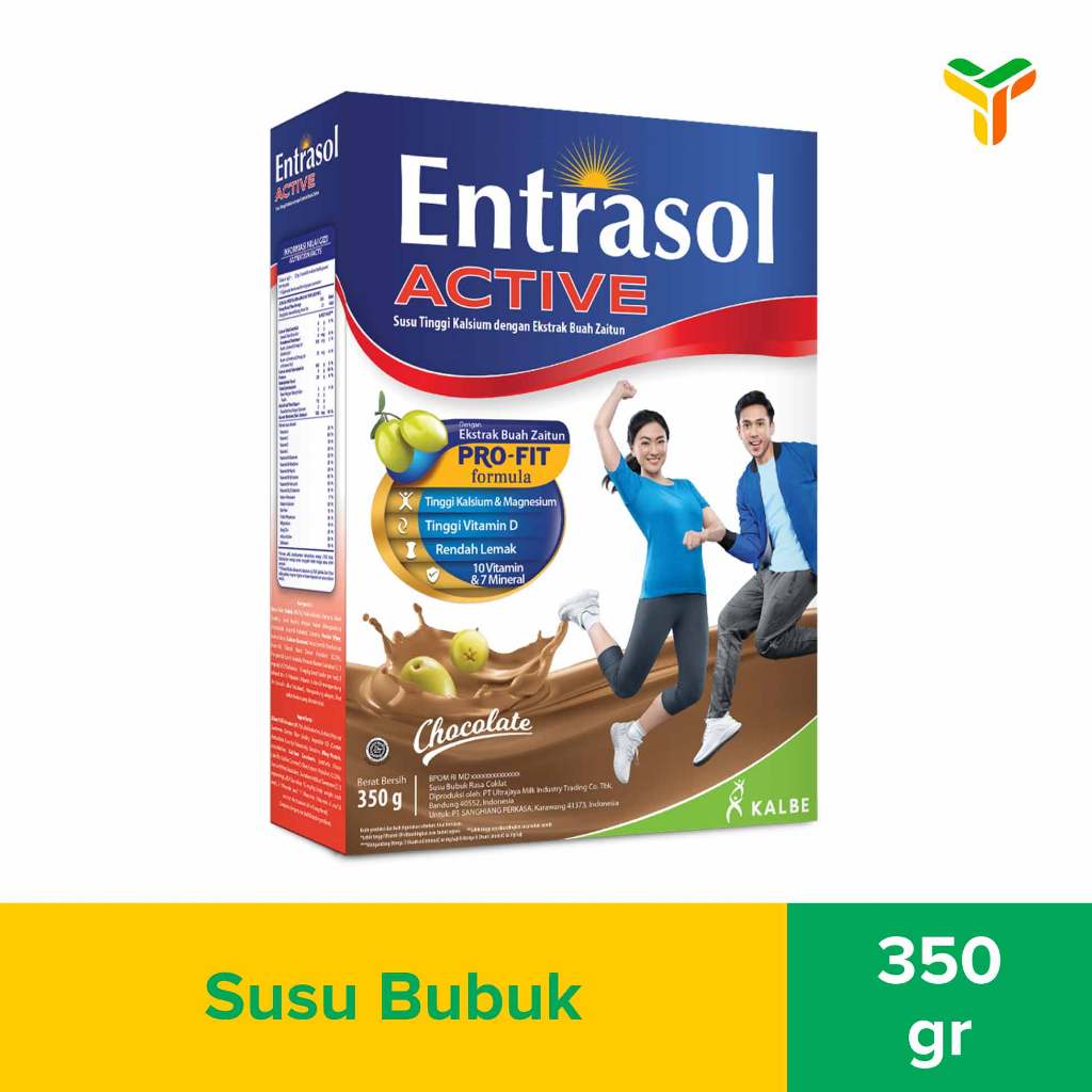 

Entrasol Active Chocolate 350 Gram