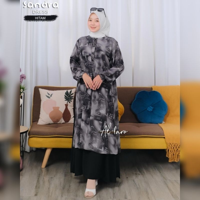 Paket Hemat Gamis Dress Ori Al Faro Dewasa Terbaru Sandra Malaysia Crinkle Premium Bestseller Malay