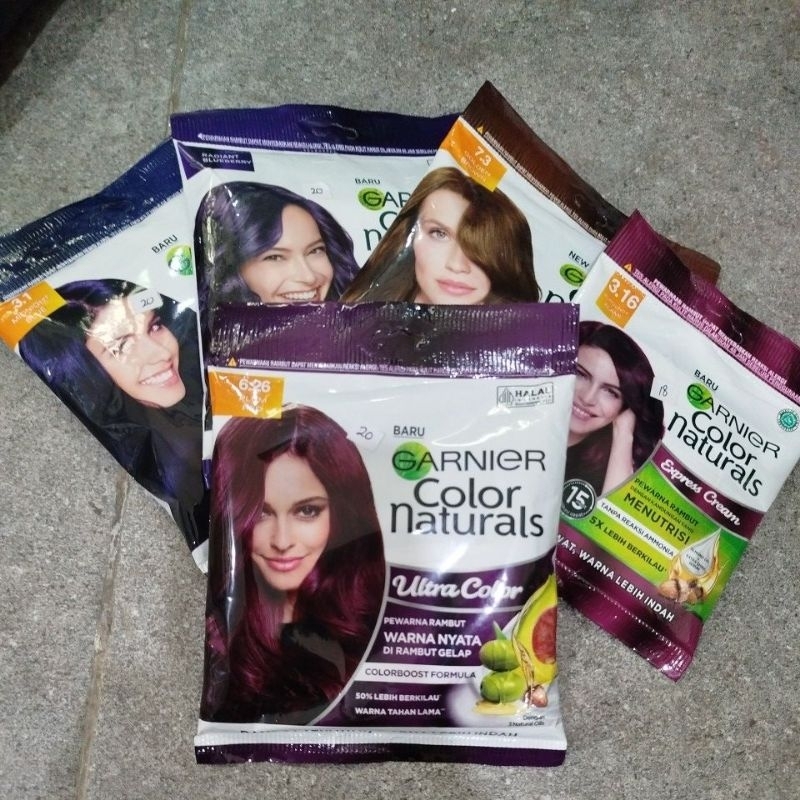 Garnier Color Naturals Express Cream / Cat Rambut Garnier / Garnier Cat Rambut Sachet