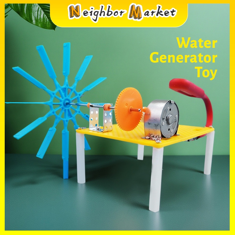 Diy Kit Water Turbin Pembangkit Listrik Tenaga Air / Kincir Air Turbine Turbin Water Water Turbine G