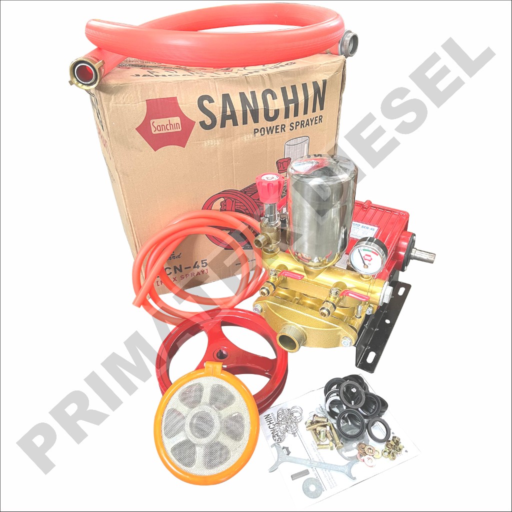 Power Sprayer SANCHIN SCN45 / Pompa Steam Cuci Mobil Motor SANCHIN SCN 45 / Pompa Air Steam Setim St