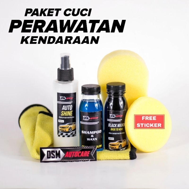 Paket Cuci Motor Lengkap / Paket Lengkap Cuci Motor Mobil