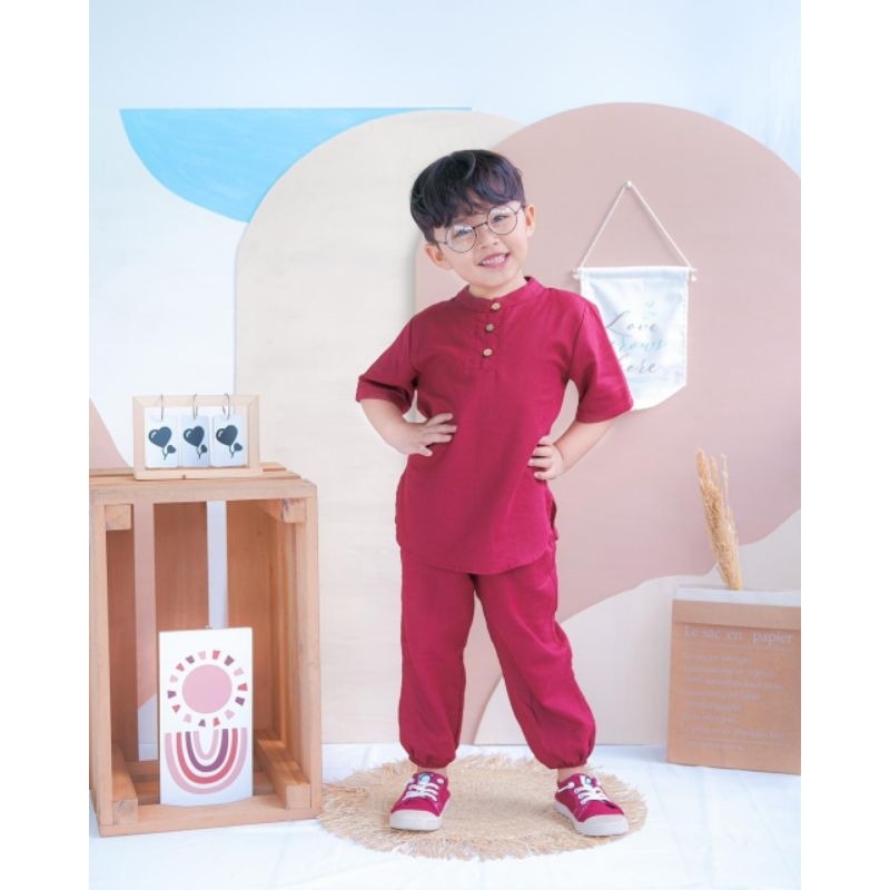 Setelan Koko Anak Adam Lucuna