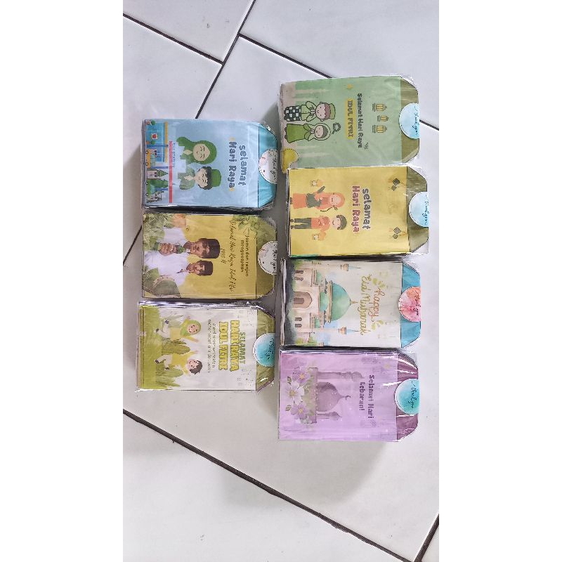 

Amplop Lebaran Aesthetic isi 20 lembar