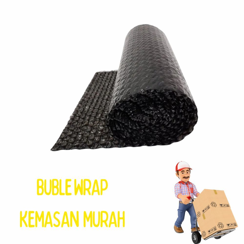 

Buble Wrap packing hitam tipis buble wrap kemasan produk