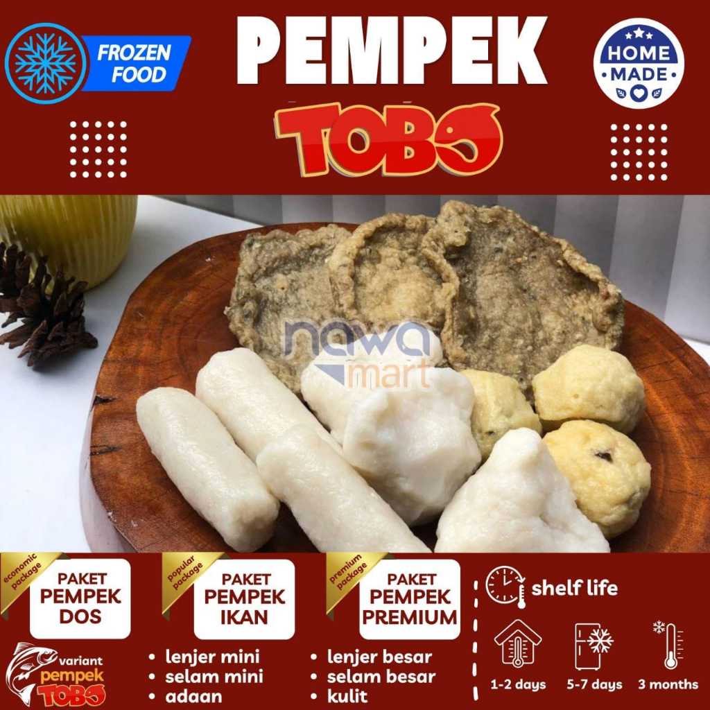 

[FROZEN FOOD] Pempek TOBO