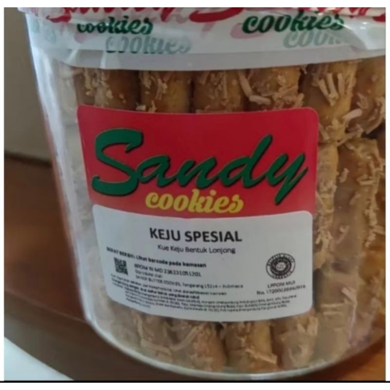 

Sandy Keju Special /kastengel toples besar