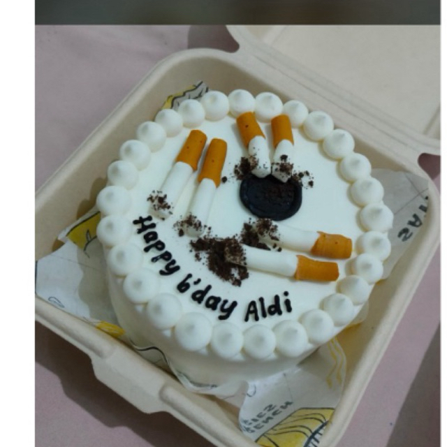 

kue ultah kecil bento cake