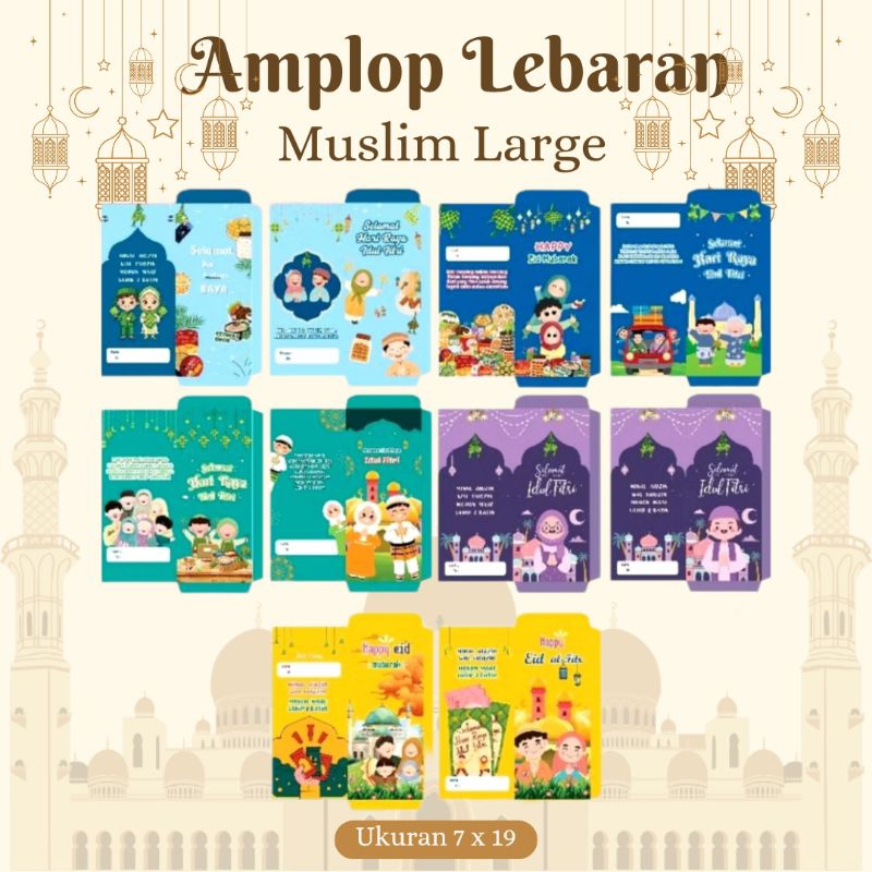 

PAKET AMPLOP PANJANG 100PCS & 50PCS