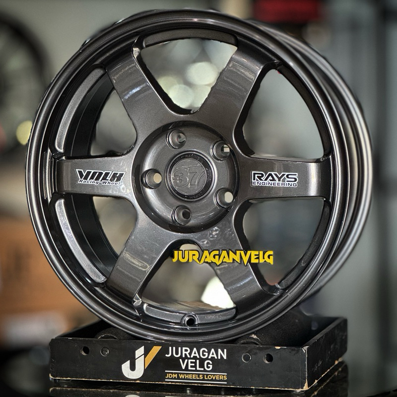 te37OG gunmetal r17 5x114.3