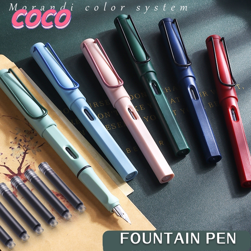 

Fountain Pen/Pena/Pulpen/Ink Pen For Student Use 0.38mm/0.5mm-coco_market