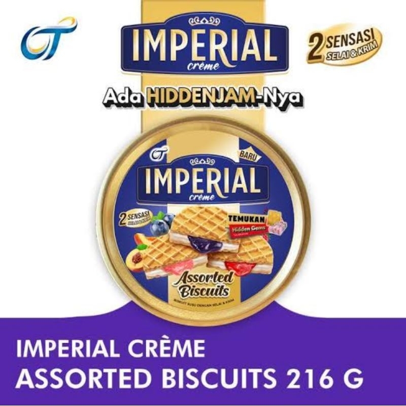 

IMPERAL CREME ASTEROID BISCUIT KALRNG BULAT 216 g