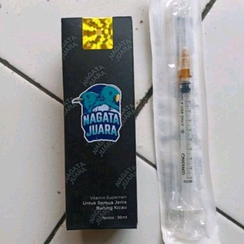 Nagata juara bonus suntikan vitamin semua jenis burung sehat gacor Vitamin Untuk Burung Murai Kacer 