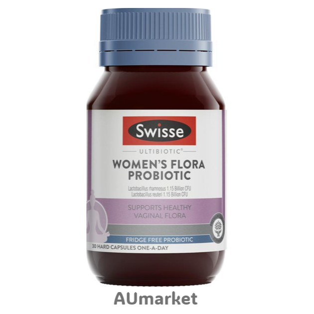 Swisse Ultibiotic Womens Flora Probiotic 30 Capsules