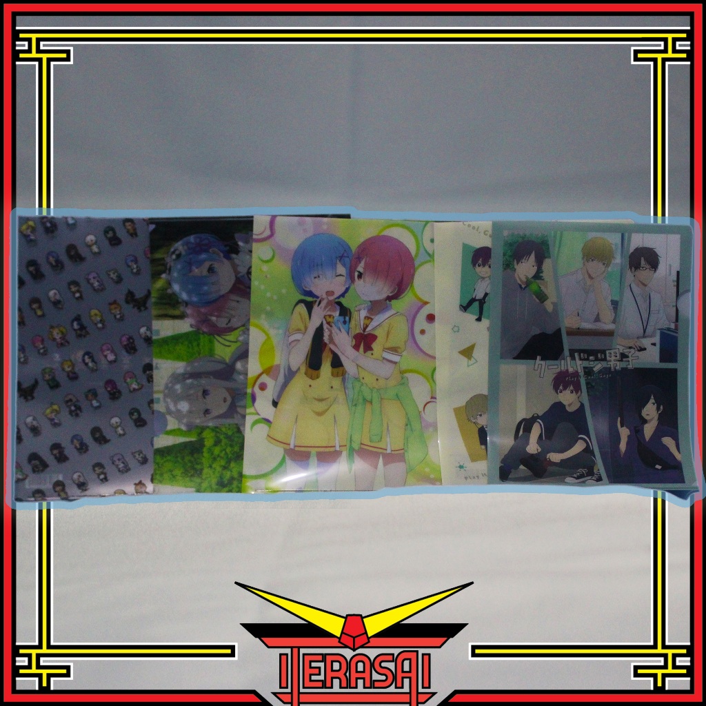 

Sleeve A4 Anime Play it cool, guys & Re:Zero (Map ukuran A4 Anime Play it cool, guys & Re:Zero)