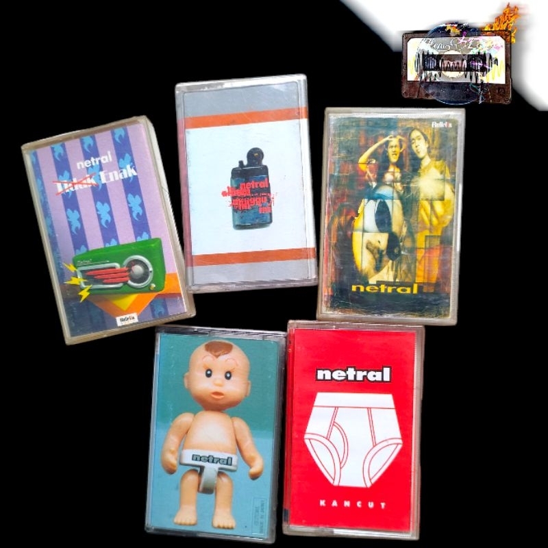 Dijual Paket Kaset Pita : NETRAL/NTRL