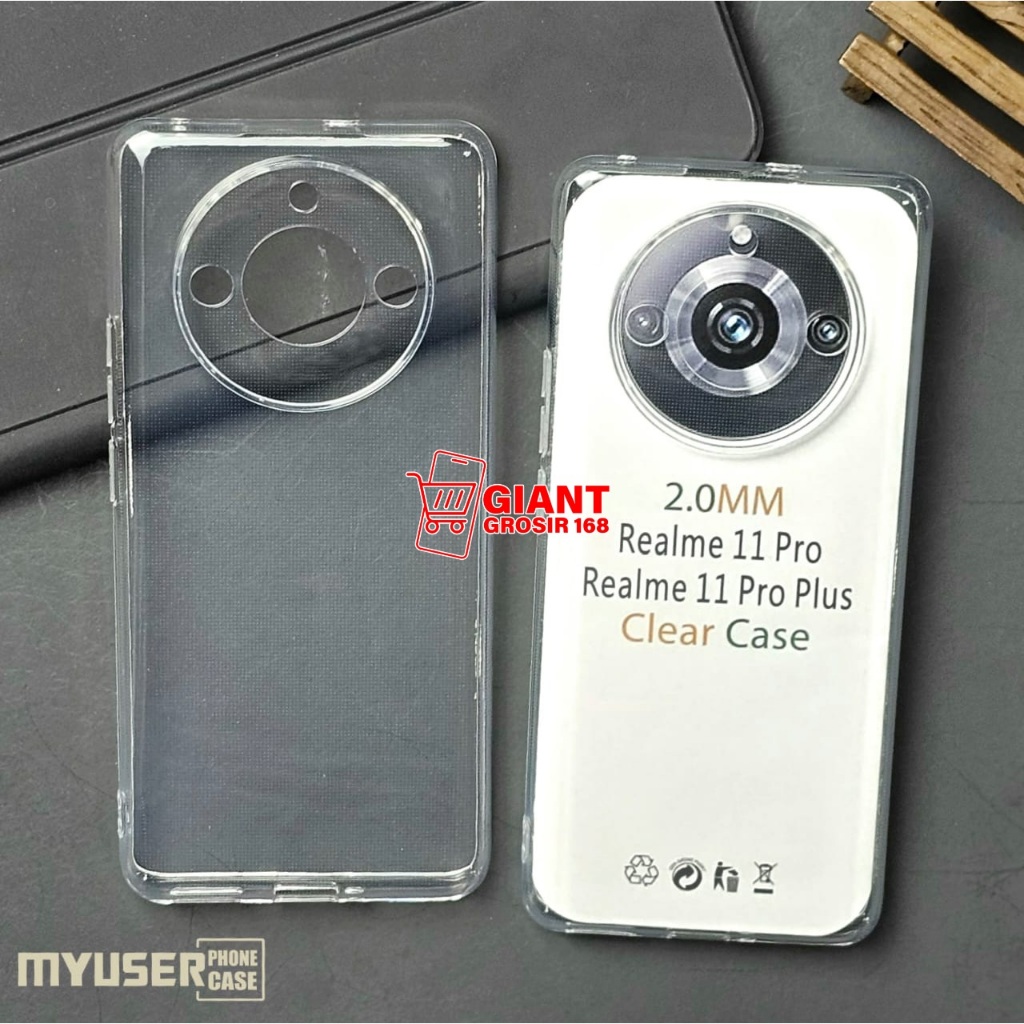 Realme 11 Pro Realme 11 Pro Plus Case Clear HD Case Bening Realme 11 Pro Realme 11 Pro Plus CH-01