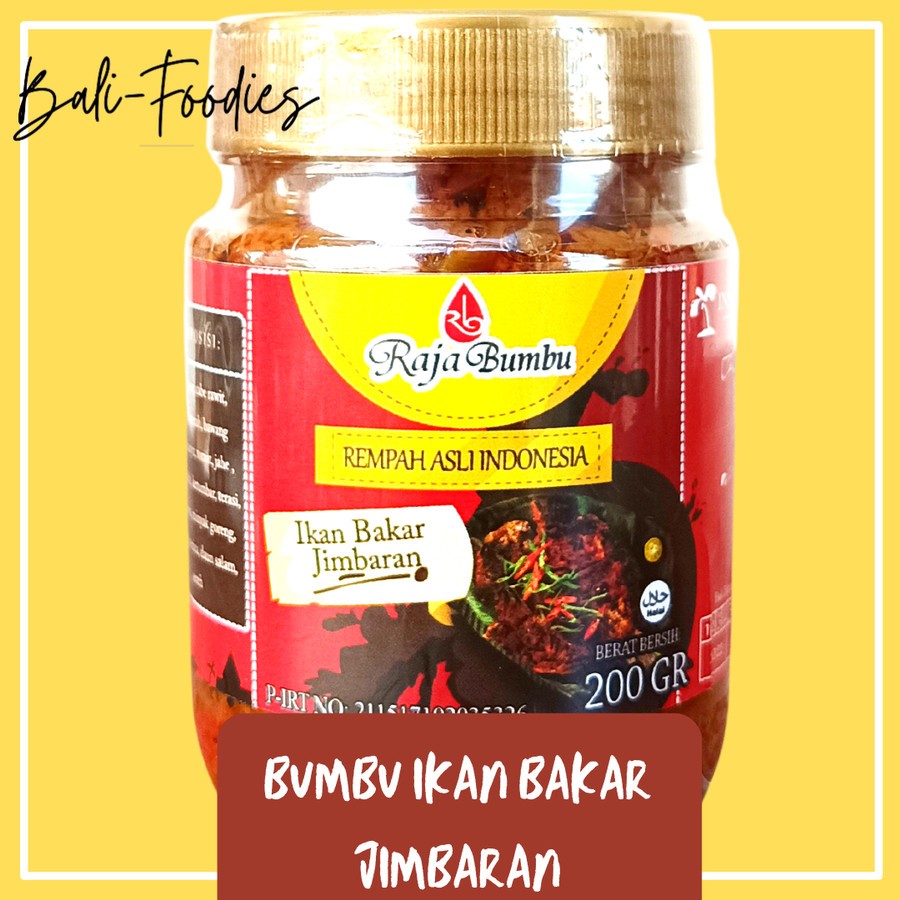 

BUMBU IKAN BAKAR JIMBARAN RAJA BUMBU