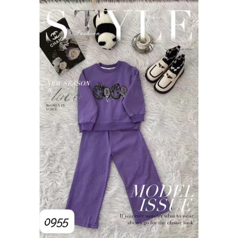 setelan anak cewek COCO blink