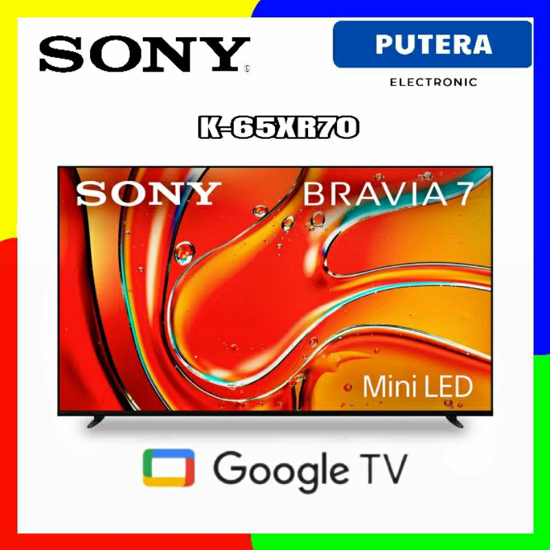 SONY BRAVIA 65 inch K-65XR70 MINI LED 4K UHD GOOGLE TV 65XR70