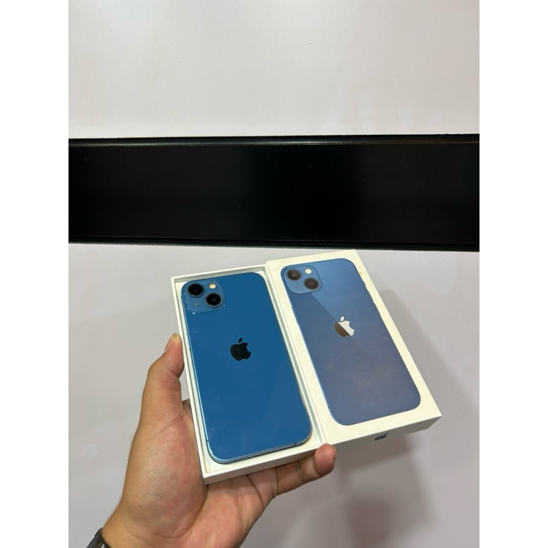 iphone 13 128gb blue iBox Second FS Originall