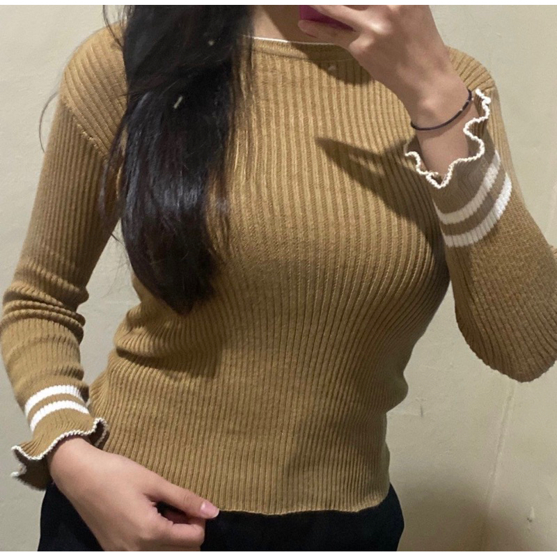 baju panjang rajut