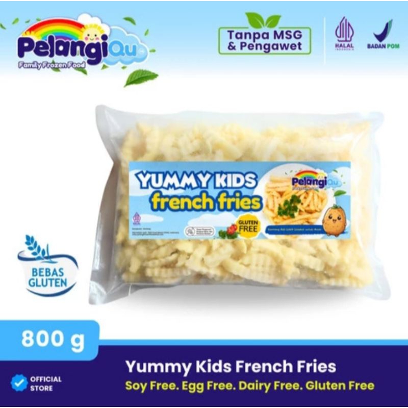 

Yummy French Fries Kids – Kentang Khusus Finger Food Anak Gluten Free, Egg Free, Dairy Free, Non MSG, Non Pengawet